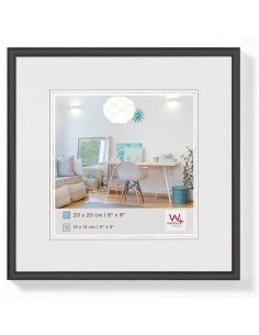 comprar marco Walther New Lifestyle 20x20 plástico negro KV220B kiwiku.com