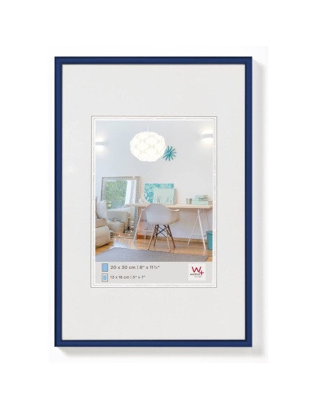 Marco De Fotos WALTHER New Lifestyle Azul 13x18 cm KV318L | Kiwiku