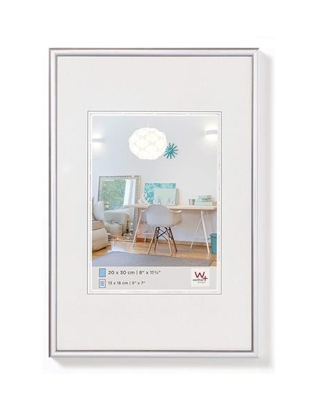 Walther Design New Lifestyle - Marco de fotos, plata, 13 x 18 cm KV318S KV318S kiwiku.com