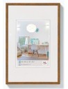 Walther Design New Lifestyle - Marco de fotos, gris pardo, 13 x 18 cm KV318X