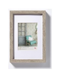 Walther Stockholm Marco para foto 15x20 cm madera gris EA520D kiwiku.com