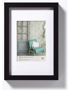Walther Stockholm Marco para foto 15x20 cm madera negro EA520B kiwiku.com