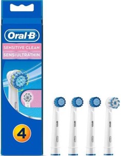 Oral-B - Pack de 3 cabezales para cepillos de dientes sensible+1 cabeza para cepillo de dientes Sens 849834