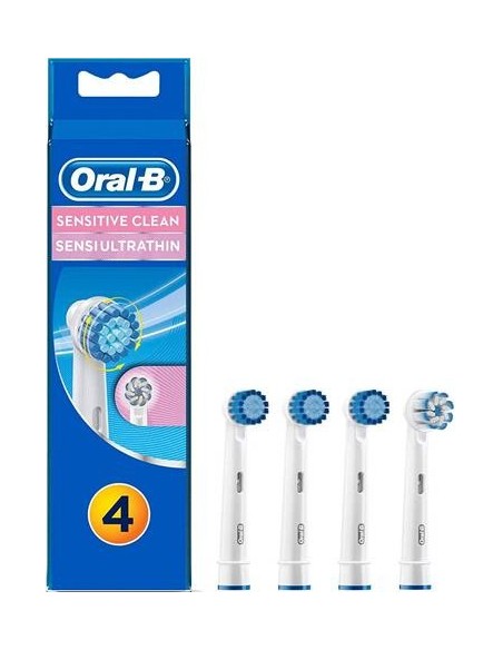 Oral-B - Pack de 3 cabezales para cepillos de dientes sensible+1 cabeza para cepillo de dientes Sens 849834
