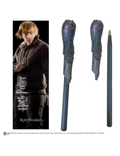 Varita Ron Weasley - Bolígrafo y marcapáginas - Harry Potter NOB7992 kiwiku.com