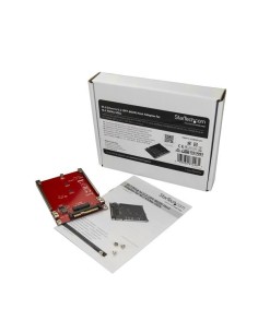 StarTech.com Tarjeta Adaptador PCI Express M.2 a U.2 SFF8639 para SSD NVMe M.2 - Conversor para SSD 2