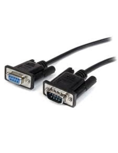 Cable De Extensión Serial RS232 DB9 Macho A Hembra 3 m Negro - StarTech.com | Kiwiku