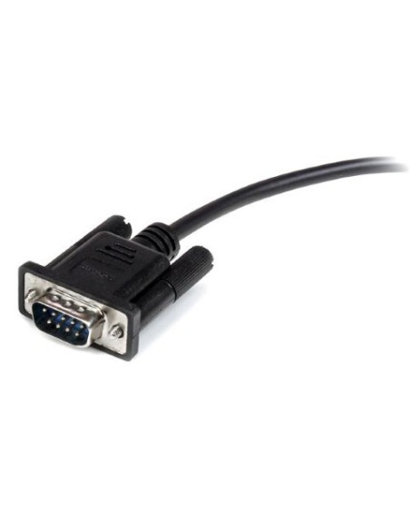 Cable 2m Extensión Directo Straight Through Serie Serial RS232 Vídeo EGA DB9 Macho a Hembra MXT1002MBK kiwiku.com