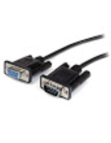 Cable 2m Extensión Directo Straight Through Serie Serial RS232 Vídeo EGA DB9 Macho a Hembra MXT1002MBK kiwiku.com