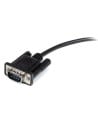Cable 1m Extensión Directo Straight Through Serie Serial RS232 Vídeo EGA DB9 Macho a Hembra - MXT1001MBK