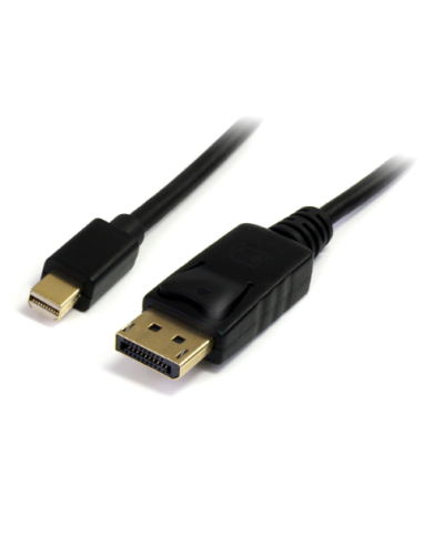 Cable Adaptador de 3m de Monitor Mini DisplayPort 1.2 Macho a DP Macho - 4k  MDP2DPMM10 kiwiku.com
