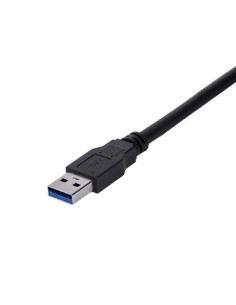 Cable de 15cm Extensor USB 3.0 - Alargador USB 3.0 SuperSpeed Negro