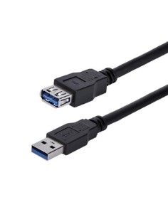 Cable De Extensión USB 3.0 SuperSpeed 1m - Startech.com - Macho A Hembra - Negro | Kiwiku