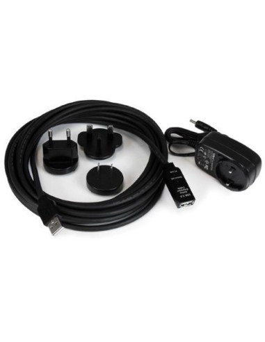 Cable USB 2.0 de Extensión Alargador Activo de 5 metros - Macho a Hembra  USB2AAEXT5M kiwiku.com