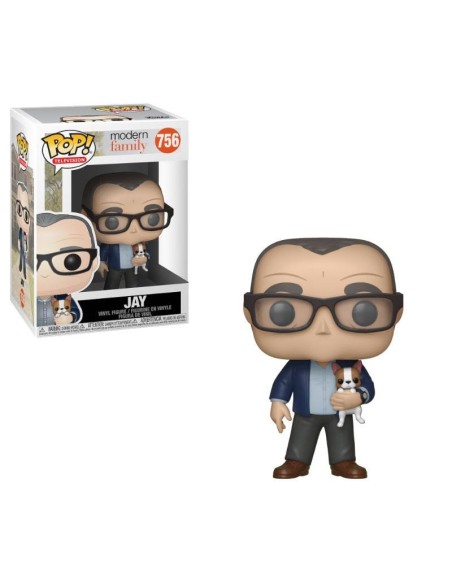 Figura pop modern family: Jay Pritchett with dog FFK36452 kiwiku.com