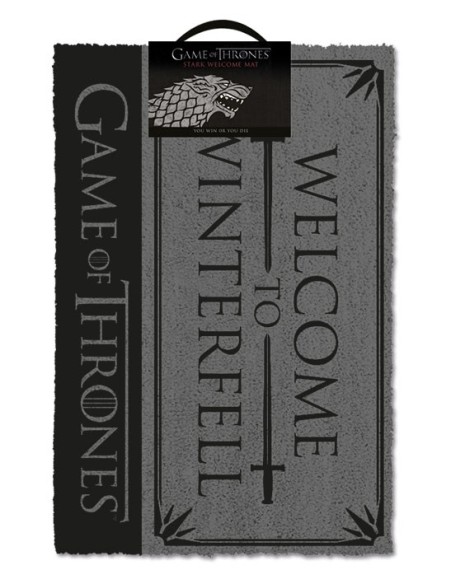 Felpudo juego de tronos winterfell 40 x 60 MEGP85202 kiwiku.com