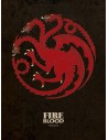 Cuadro canvas juego de tronos targaryen 30 x 40