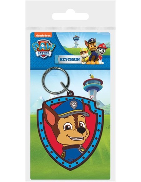 Llavero goma paw patrol chase MESH385846 kiwiku.com