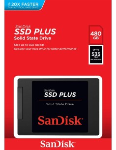 SanDisk SSD Plus 480GB R/W 535/445 MB/s SDSSDA-480G-G26 SDSSDA-480G-G26 kiwiku.com 2