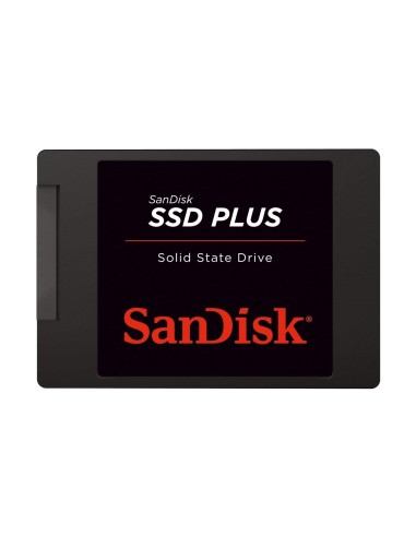 SanDisk SSD Plus - Disco duro sólido interno de 480 GB (SATA III, 2.5", 480 MB/s de lectura)
