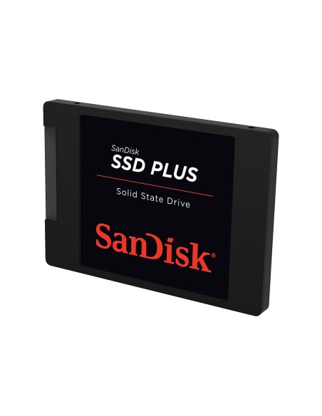 SanDisk SSD Plus - Disco duro sólido interno de 480 GB (SATA III, 2.5", 480 MB/s de lectura)