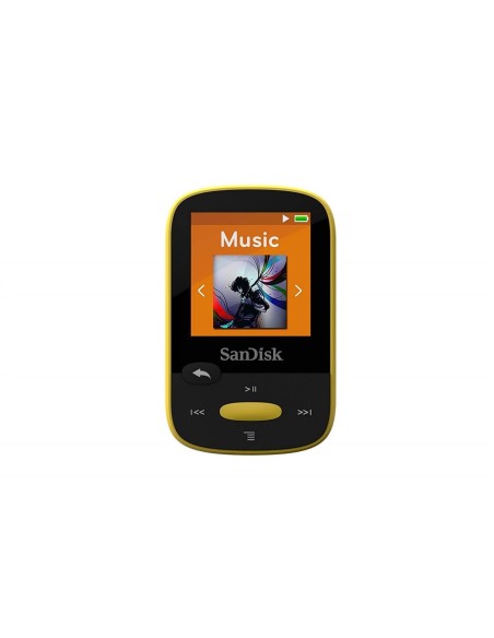 SanDisk Clip Sport 8GB Yellow  SDMX24-008G-G46Y SDMX24-008G-G46Y kiwiku.com