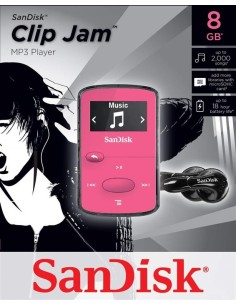 SanDisk Clip JAM 8GB Bright Purple SDMX26-008G-G46P SDMX26-008G-G46P kiwiku.com 2