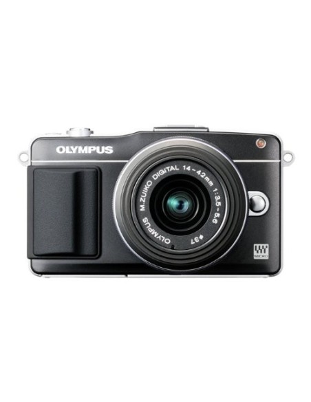 Olympus PEN E-PM2 - Cámara EVIL de 17.2 Mp NEGRA 14-42MM II R NEGRO