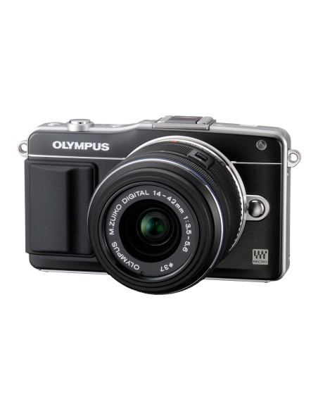 Olympus PEN E-PM2 - Cámara EVIL de 17.2 Mp NEGRA 14-42MM II R NEGRO