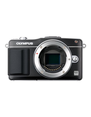 Olympus PEN E-PM2 - Cámara EVIL de 17.2 Mp NEGRA 14-42MM II R NEGRO