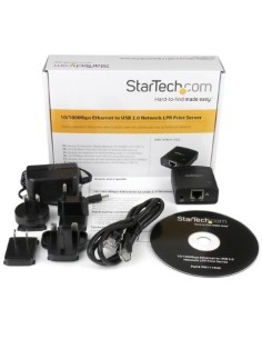 Servidor de Impresión en Red Ethernet 10/100 Mbps a USB 2.0 con LPR - Startech. com PM1115U2 kiwiku.com 2