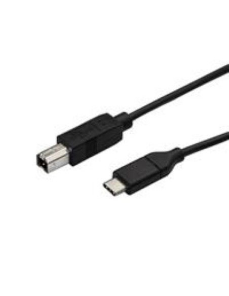 Cable de 50cm USB-C a USB-B de Impresora - Cable Adaptador USB Tipo C a USB B - Startech.com USB2CB50CM kiwiku.com