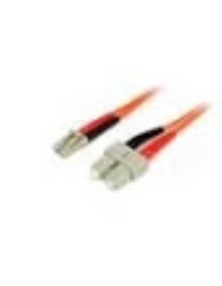 Cable Patch de Fibra Duplex Multimodo 50/125 2m LC - SC - Startech.com 50FIBLCSC2 kiwiku.com