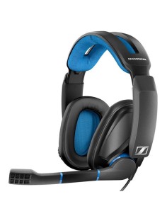 Gsp 300 binaurale diadema negro, azul auricular con micrófono 507079 kiwiku.com
