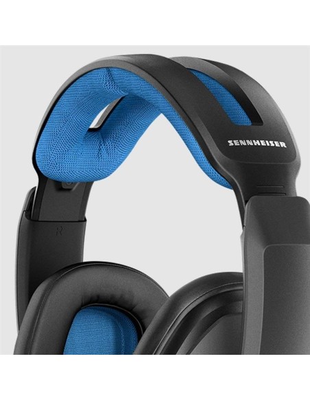 Gsp 300 binaurale diadema negro, azul auricular con micrófono 507079 kiwiku.com