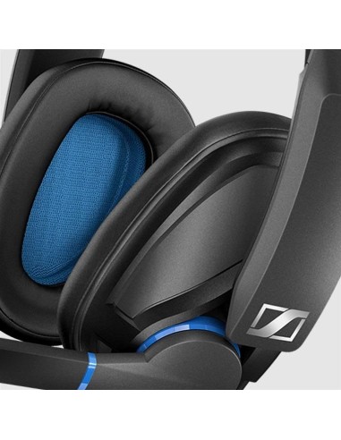 Gsp 300 binaurale diadema negro, azul auricular con micrófono 507079 kiwiku.com