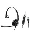 Sennheiser SC 230 USB Ctrl II Monoaural Diadema Negro - Auriculares con micrófono