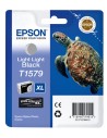 Cartucho de tinta original EPSON XL Tortuga Gris Claro C13T15794010 T1579