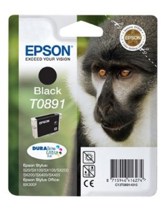 Cartucho de tinta original EPSON Mono 5,8ml Negro T0891 C13T08914021 kiwiku.com