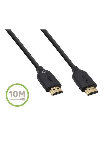 Belkin F3Y021BT10M - Cable HDMI de Alta Velocidad con Ethernet, Color Negro kiwiku.com
