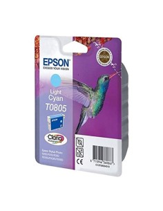 Cartucho de tinta original EPSON Colibri Cian T0805 C13T08054021 kiwiku.com