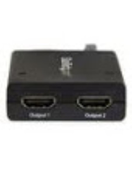Multiplicador de Vídeo HDMI de 2 Puertos - Splitter HDMI 4k 30Hz de 2x1 Alimentado por USB - Startec ST122HD4KU kiwiku.com