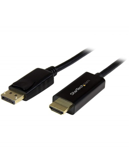 Cable Conversor DisplayPort a HDMI de 1m - Color Negro - Ultra HD 4K - Startech.com DP2HDMM1MB kiwiku.com