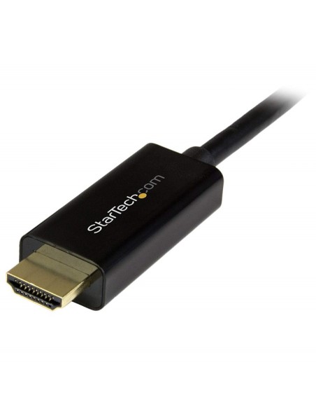 Cable Conversor DisplayPort a HDMI de 1m - Color Negro - Ultra HD 4K - Startech.com DP2HDMM1MB kiwiku.com