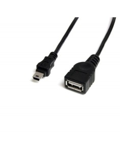 Cable Mini USB 2.0 (30 cm) - USB A a Mini B H/M USBMUSBFM1 kiwiku.com