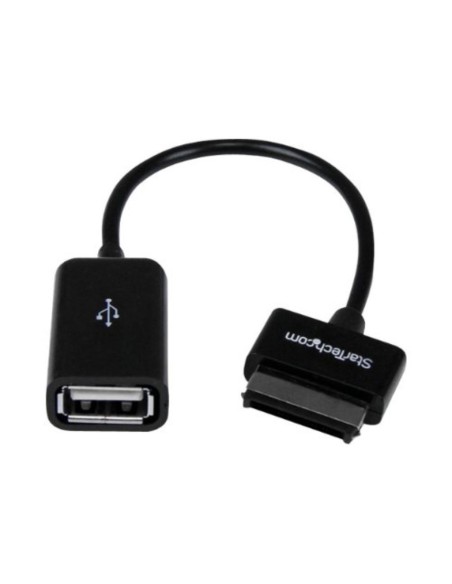 CablCable OTG (On the Go) USB 2.0 para Asus Transformer Slider Pad Eee Tablet - Negro - Startech.com ASDCOTG kiwiku.com