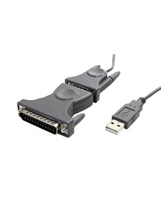 Cable Adaptador de 0,9m USB a Serie Serial DB9 DB25 RS232 - Startech.com ICUSB232DB25 kiwiku.com
