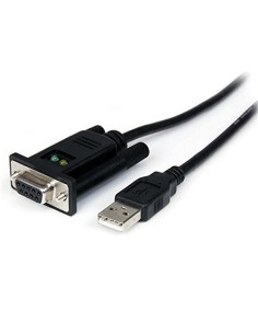 Cable Adaptador de 1 Puerto USB a Módem Nulo Null DB9 RS232 Serie DCE con FTDI - Startech.com ICUSB232FTN kiwiku.com