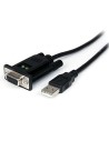 Cable Adaptador de 1 Puerto USB a Módem Nulo Null DB9 RS232 Serie DCE con FTDI - Startech.com - ICUSB232FTN