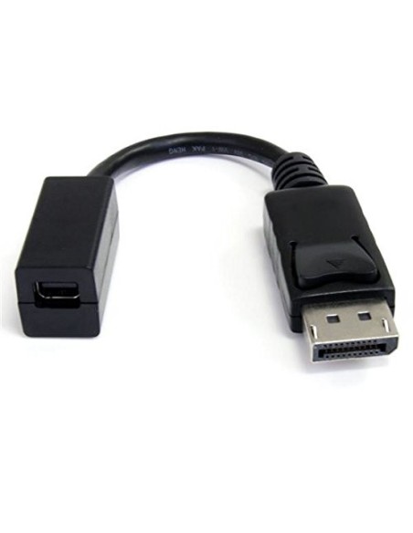 Cable de 15cm Adaptador DisplayPort Macho a Mini DisplayPort Hembra - DP a Mini DP - Negro DP2MDPMF6IN kiwiku.com
